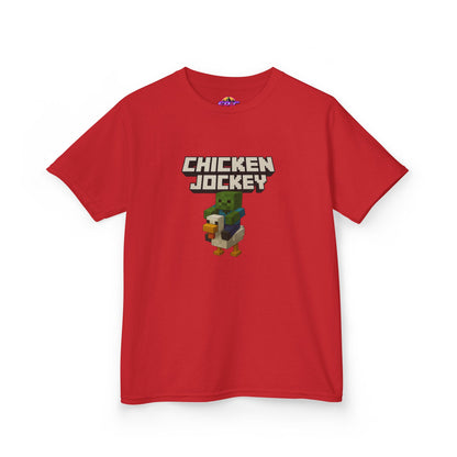 Minecraft Chicken Jockey Kids T-Shirt
