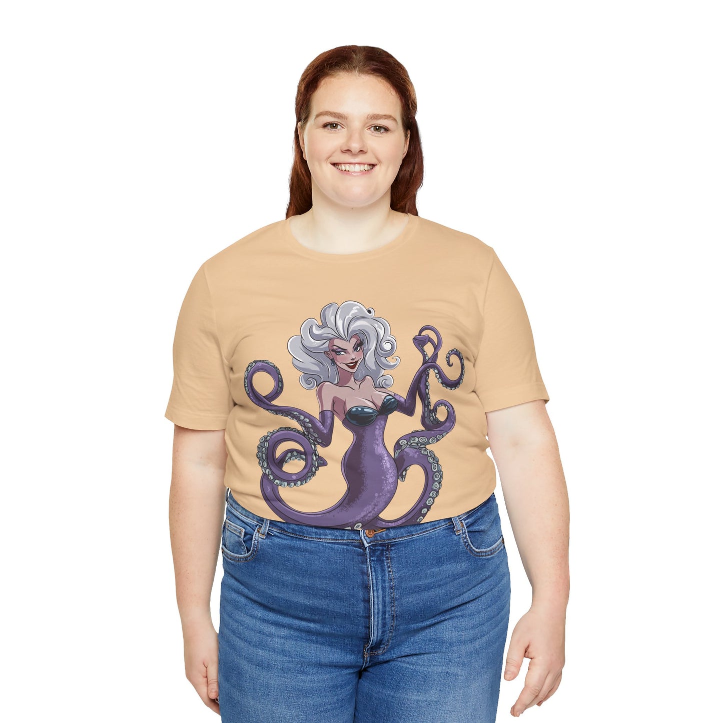 Enchanting Sea Witch Tee - Full-Body Ursula Design